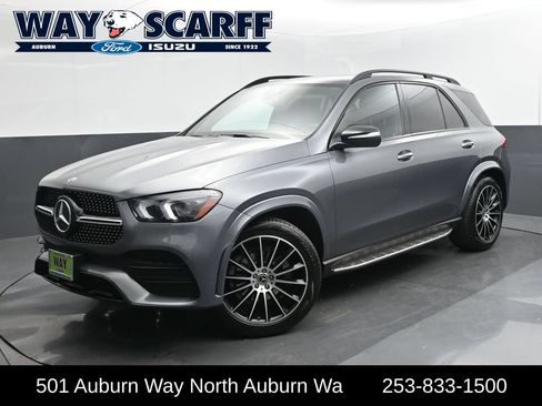 Used 2021 Mercedes-Benz GLE 350 4MATIC w/ AMG Line Exterior image 1