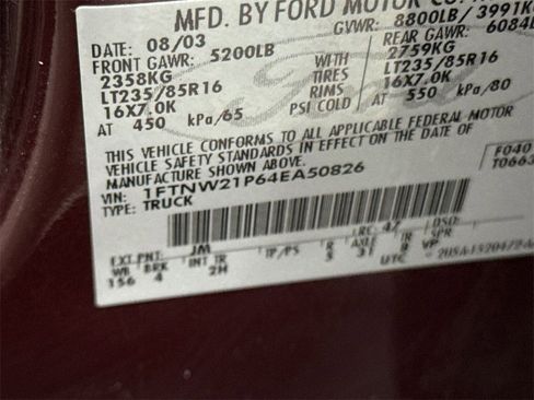 Used 2004 Ford F250 XL image 26