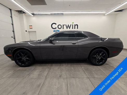 Used 2021 Dodge Challenger SXT w/ Blacktop Package RWD image 2