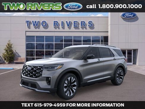 New 2026 Ford Explorer Platinum w/ LUX Leather Package AWD/4WD image 1