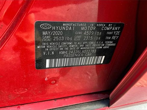 Used 2020 Hyundai Sonata Blue image 6