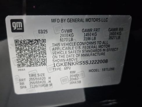 New 2025 GMC Acadia Elevation w/ Elevation Premium Package image 11