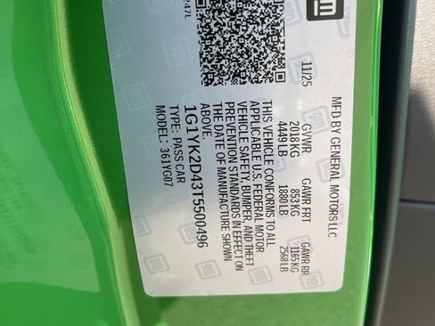 New 2026 Chevrolet Corvette E-Ray image 35