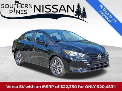 New 2025 Nissan Versa SV w/ Trunk Package