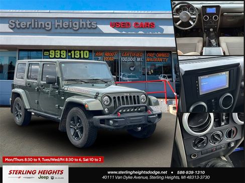 Used 2008 Jeep Wrangler Unlimited Sahara image 1