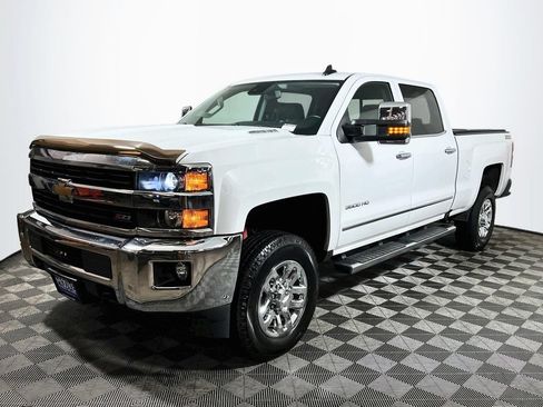 Used 2016 Chevrolet Silverado 3500 LTZ w/ Duramax Plus Package AWD/4WD image 3