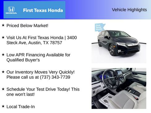 Used 2020 Honda Odyssey Elite image 5