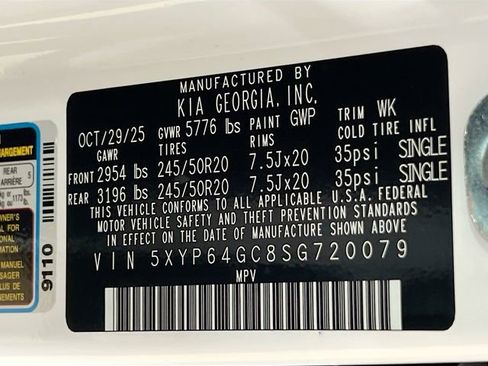 New 2025 Kia Telluride S image 36