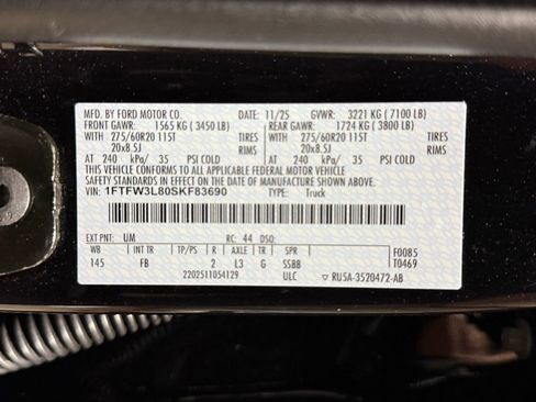 Used 2025 Ford F150 XLT w/ Equipment Group 302A MID AWD/4WD image 41