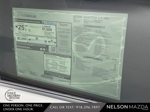 New 2026 MAZDA CX-90 3.3 Turbo w/ Select Package image 17