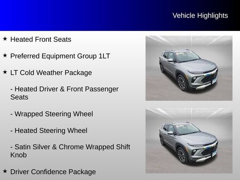 Used 2024 Chevrolet TrailBlazer LT w/ LT Cold Weather Package FWD image 8