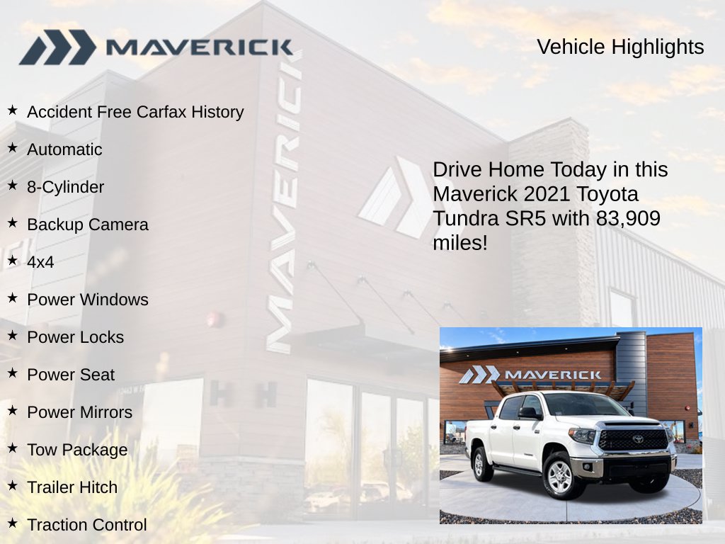 Used 2021 Toyota Tundra SR5 AWD/4WD image 5