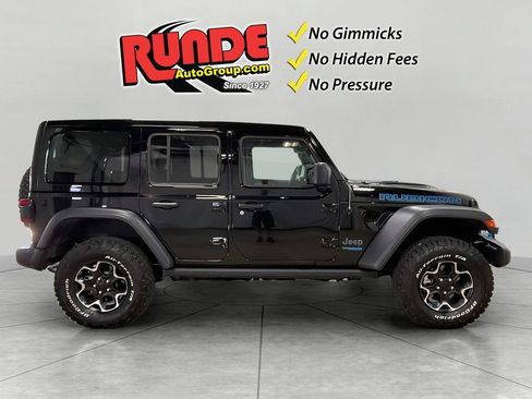 Used 2022 Jeep Wrangler Unlimited Rubicon 4xe w/ Cold Weather Group AWD/4WD image 7