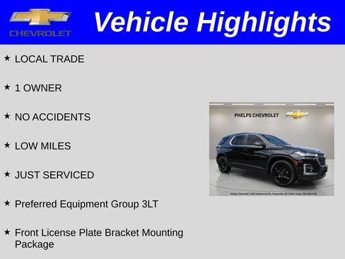 Certified 2023 Chevrolet Traverse LT AWD/4WD image 2