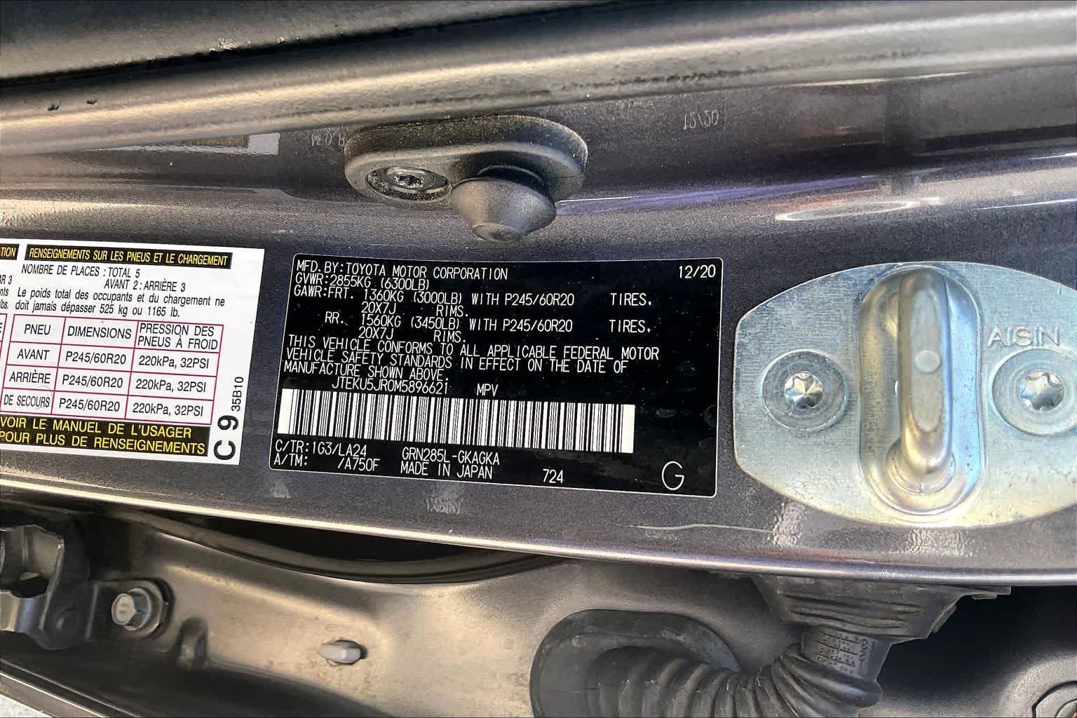 Used 2021 Toyota 4Runner Limited AWD/4WD image 70