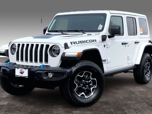 Certified 2022 Jeep Wrangler Unlimited Rubicon 4xe w/ Cold Weather Group image 1
