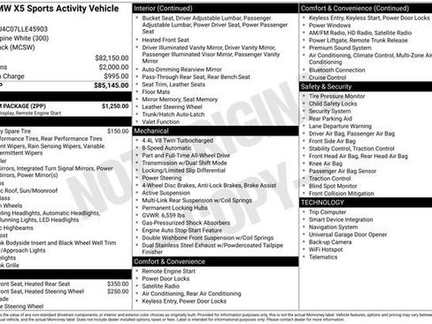 Used 2020 BMW X5 M50i w/ Premium Package image 40