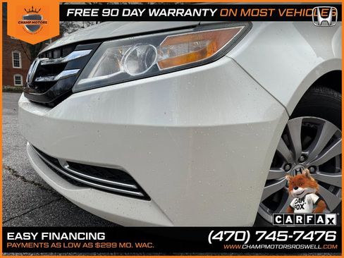 Used 2015 Honda Odyssey EX-L image 3