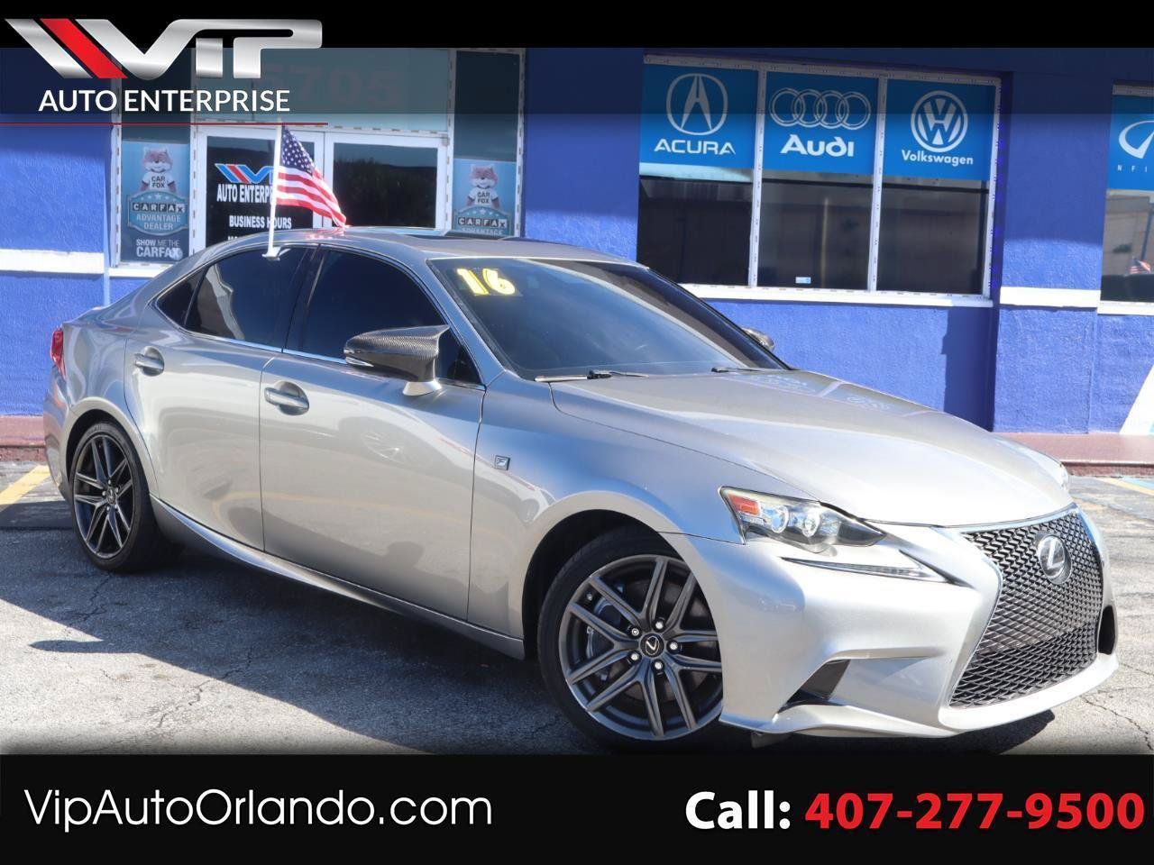 Used 2016 Lexus IS 200t w/ F Sport Package RWD image 1