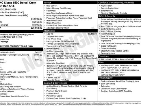 Certified 2023 GMC Sierra 1500 Denali image 8