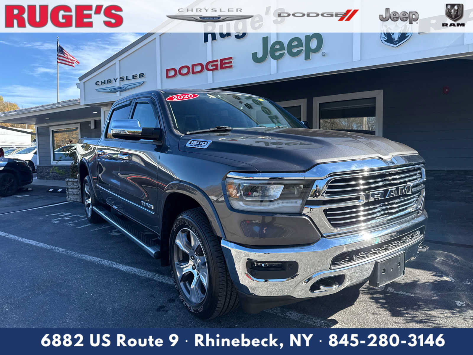 Used 2020 RAM 1500 Laramie AWD/4WD image 1