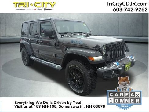Used 2023 Jeep Wrangler Willys 4xe w/ Cold Weather Group image 7