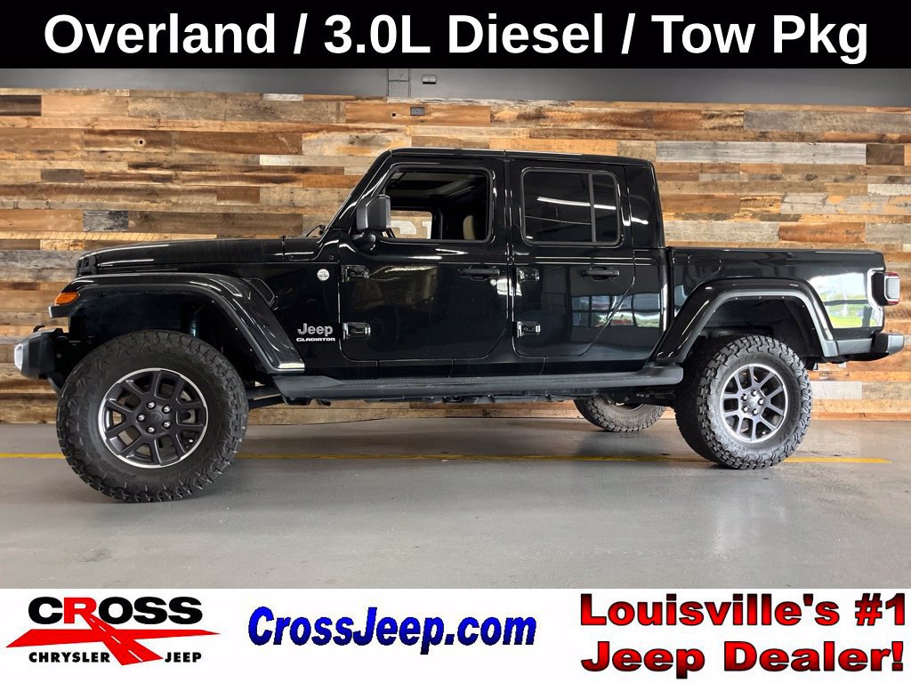 Used 2021 Jeep Gladiator Overland w/ LED Lighting Group AWD/4WD image 1