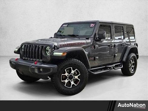 Used 2021 Jeep Wrangler Unlimited Rubicon AWD/4WD image 1