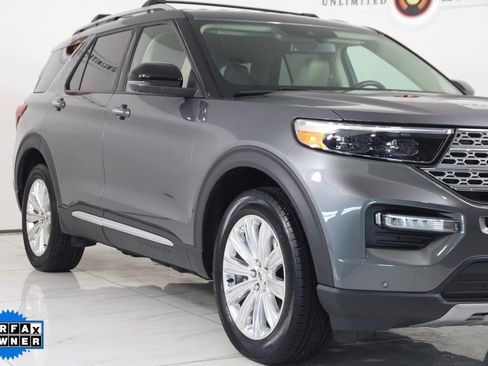 Used 2022 Ford Explorer Limited w/ Hybrid Equipment Group 310A image 50