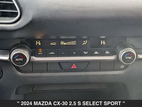 Certified 2024 MAZDA CX-30 AWD 2.5 S w/ Select Sport Pkg image 26
