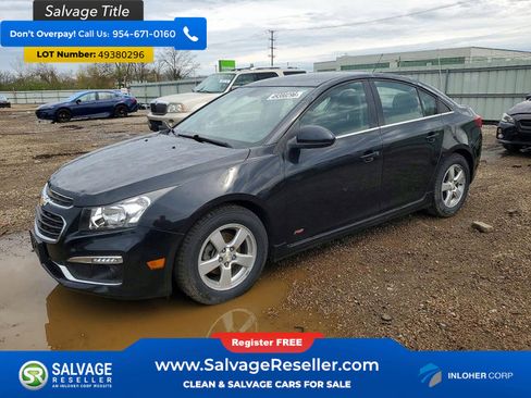 Used 2016 Chevrolet Cruze LT w/ RS Package FWD image 1