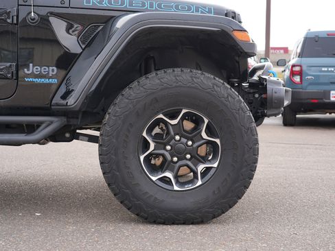 Used 2021 Jeep Wrangler Unlimited Rubicon 4xe w/ Steel Bumper Group AWD/4WD image 11
