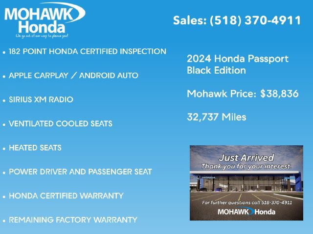 Used 2024 Honda Passport Black Edition image 5