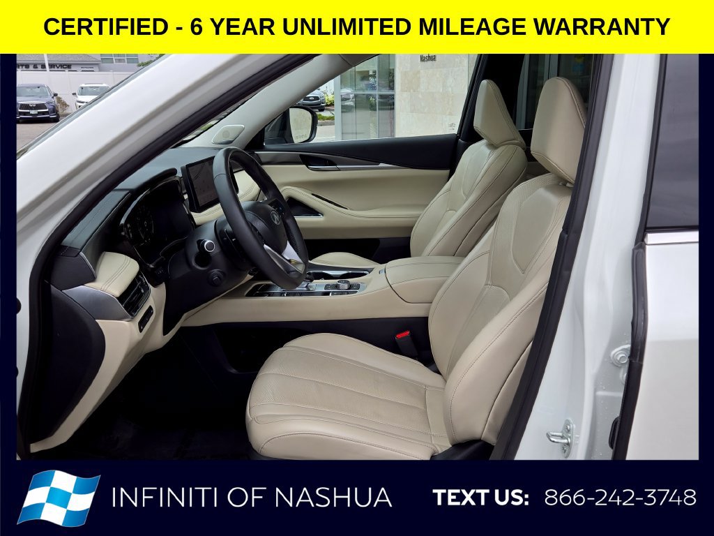 Certified 2023 INFINITI QX60 Luxe w/ Vision Package AWD/4WD image 3