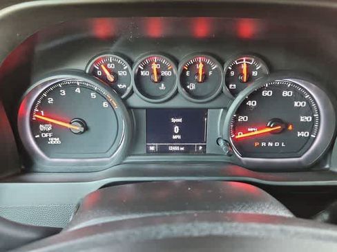 Used 2023 Chevrolet Silverado 1500 Custom w/ 2.7L Blackout Package RWD image 33
