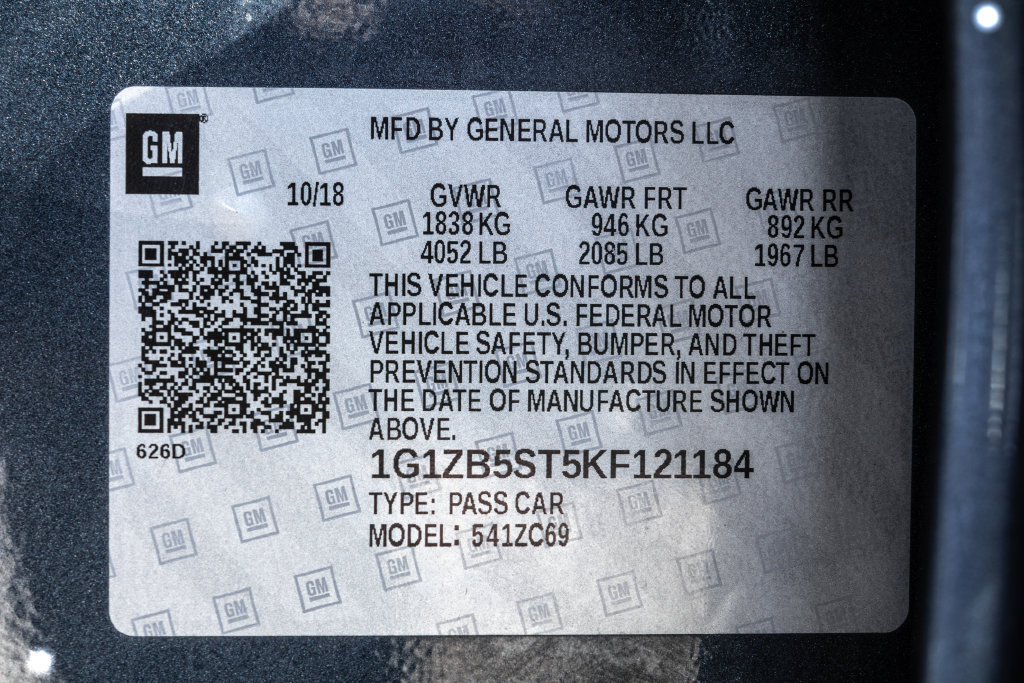 Used 2019 Chevrolet Malibu LS w/ LPO, Convenience Package 1 FWD image 37