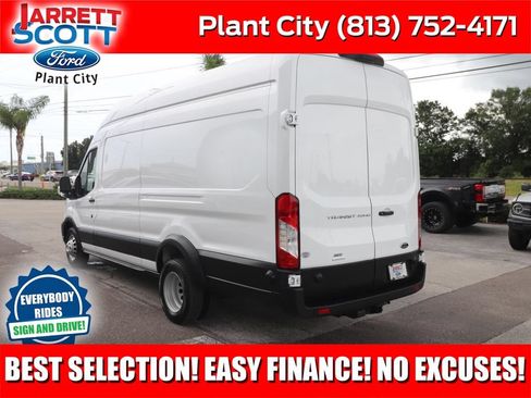 Certified 2025 Ford Transit 350 148 High Roof Extended DRW w/ Interior Upgrade Package AWD/4WD image 1