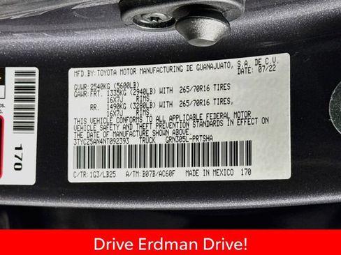 Certified 2022 Toyota Tacoma TRD Pro AWD/4WD image 32