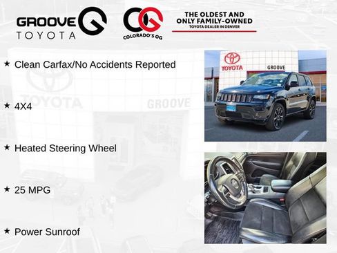 Used 2018 Jeep Grand Cherokee Altitude AWD/4WD image 4
