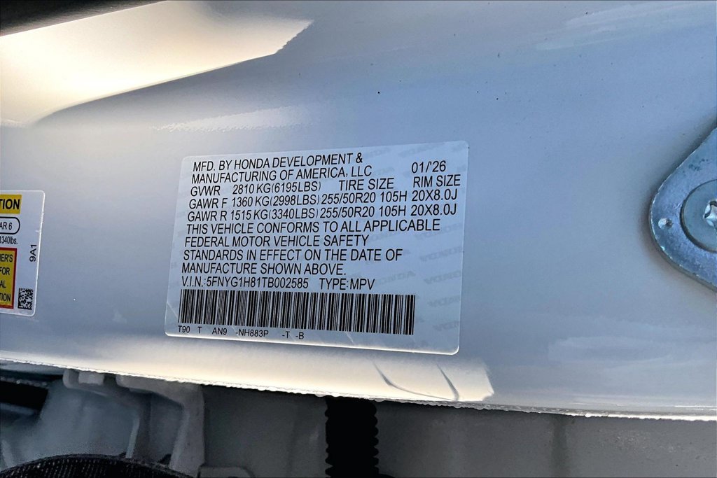 Used 2026 Honda Pilot Elite image 14