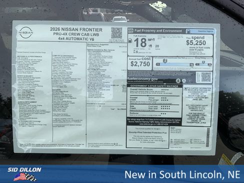 New 2026 Nissan Frontier PRO-4X w/ Pro Premium Package image 13