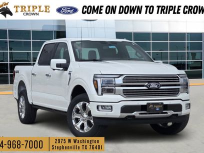 New 2026 Ford F150 Platinum w/ Equipment Group 702A High