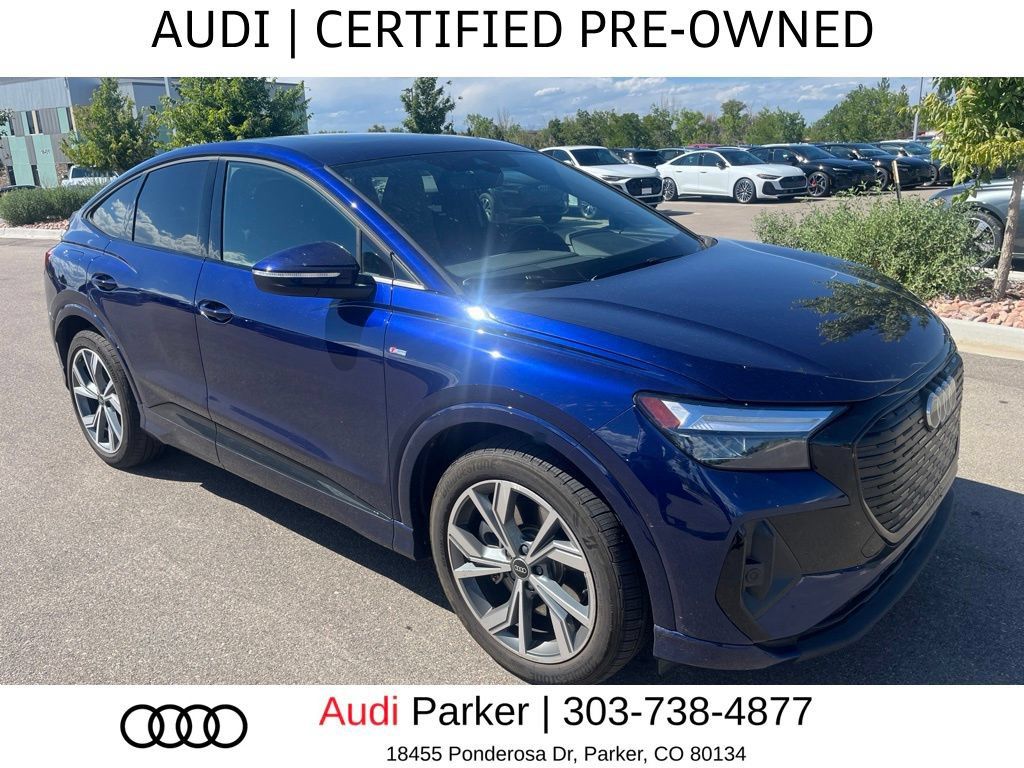 Used 2024 Audi Q4 e-tron Premium w/ Convenience Package AWD/4WD image 2