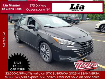 New 2025 Nissan Versa SV
