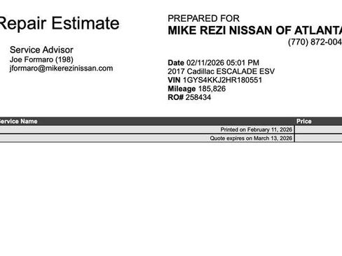 Used 2017 Cadillac Escalade ESV Platinum image 4