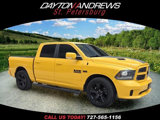 Certified 2016 RAM 1500 Sport w/ Stinger Yellow Sport Package RWD image 1