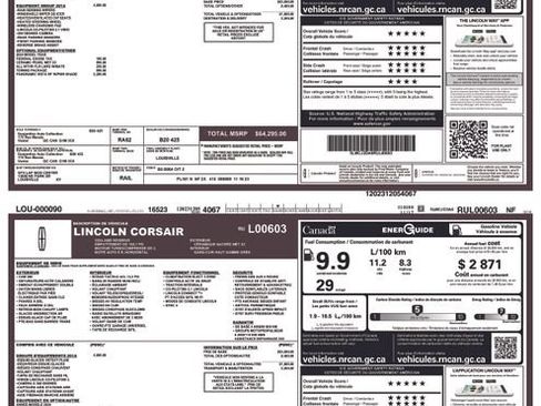 Used 2024 Lincoln Corsair Reserve w/ Equipment Group 201A AWD/4WD image 11