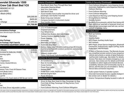 Used 2024 Chevrolet Silverado 1500 Custom AWD/4WD image 24