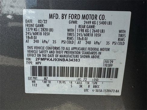 Used 2022 Ford Edge SEL image 32