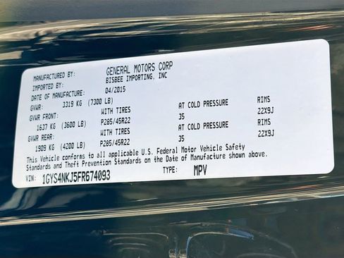 Used 2015 Cadillac Escalade Premium image 44